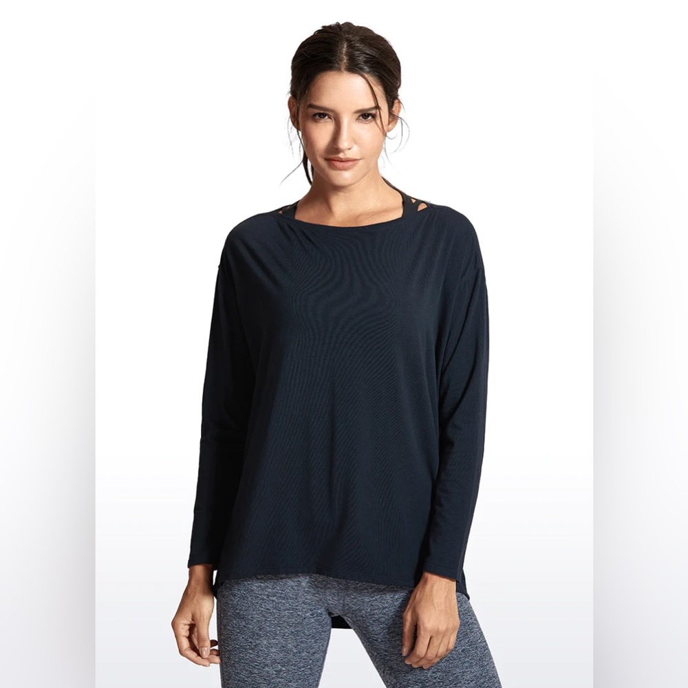 Pima Cotton Long Sleeves Boat Neck